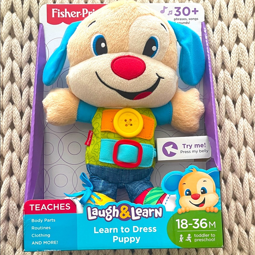 Fisher-Price Laugh & Learn Dress Up Puppy NEW